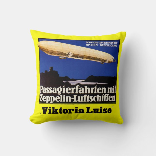 Zeppelin Viktoria Luise Kudde (Framsida)