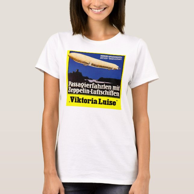 Zeppelin Viktoria Luise Tee Shirt (Framsida)