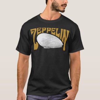 Zeppelin Vintage Art Yellow Version friend girl T Shirt
