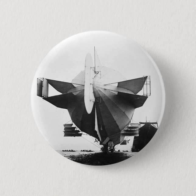 ZeppelinAirship 1908 Knapp (Framsida)
