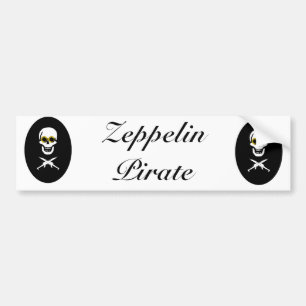 Zeppelinpirat Bildekal
