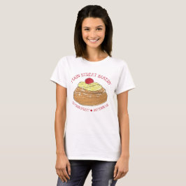 ZEPPOLE Italienska Fried Dough Pastry Chef Bakery T Shirt