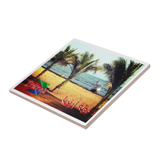 zER010 ERITREA, Röda havet, Afrika Kakelplatta (Sidan)