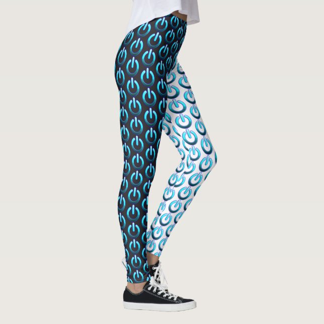 Zer0:s allt-över-skrivarkopplingar leggings (Höger)