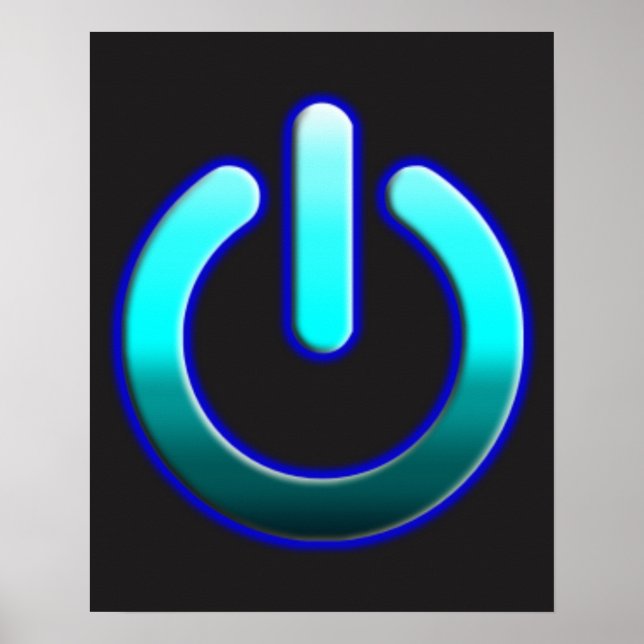 Zer0:s strömförbrukning Poster (Framsidan)