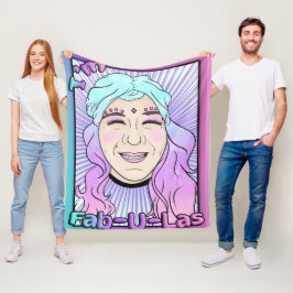 Zer0's Fab-U-Las Fleece Blanket, Medium