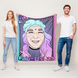 Zer0's Fab-U-Las Fleece Blanket, Medium