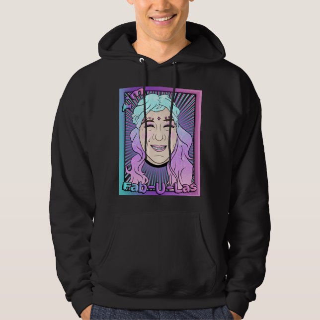 Zer0's Fab-U-Las Manar Hooded Sweatshirt (Framsida)