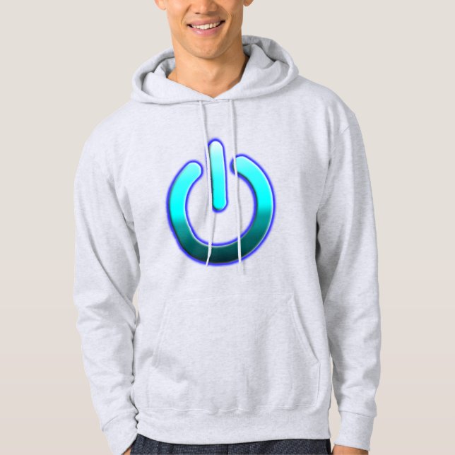 Zer0's Power Manar Basic Hooded Sweatshirt (Framsida)