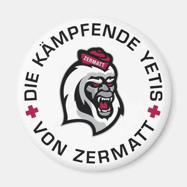 Zermatt Abominables Magnet (Framsidan)