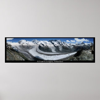 Zermatt Gornergrat, Schweiz Poster