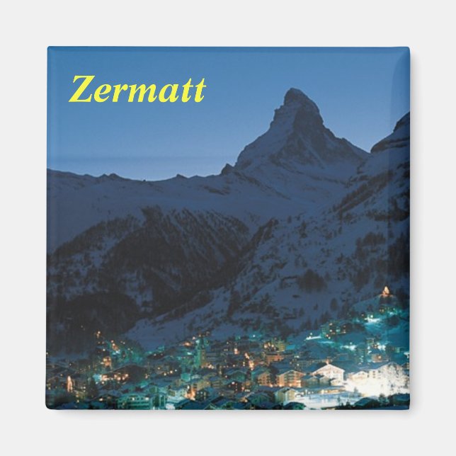 Zermatt magnet (Framsidan)