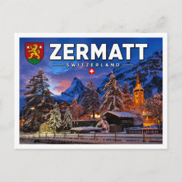 Zermatt - Matterhorn - Schweiz Vykort