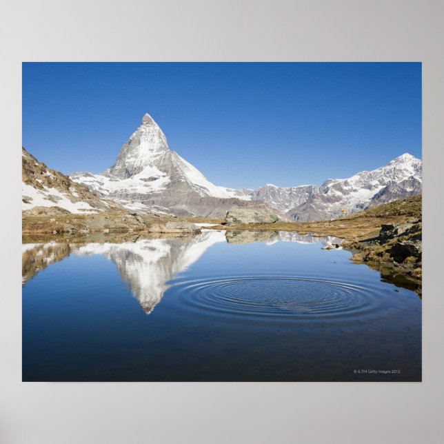 Zermatt, Schweiz Poster (Framsidan)