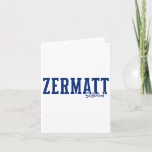 Zermatt Schweiz schweiziska Alpernor Alpine Skiing Kort