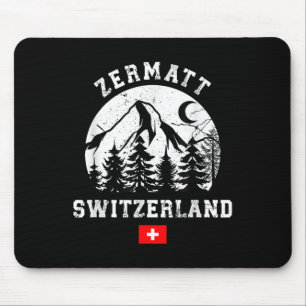 Zermatt Schweiz Skidort Alperna Alpin skidsport  Musmatta