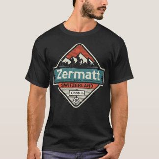 Zermatt Schweiz T Shirt