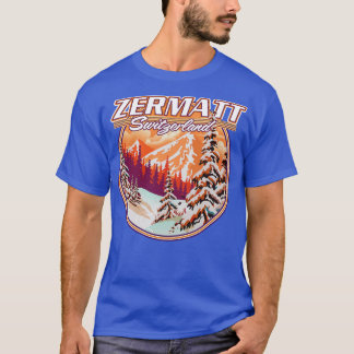 Zermatt Schweiz T Shirt