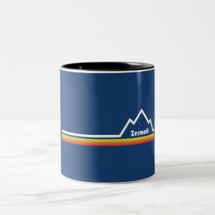 Zermatt, Schweiz Två-Tonad Mugg