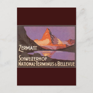 Zermatt Schweiz Vykort