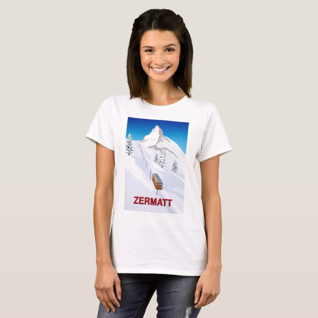 Zermatt T Shirt (Hel framsida)