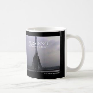 Zermeno "en amerikan i Paris" kaffemugg