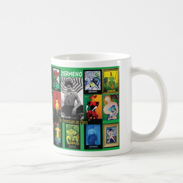 Zermeno: En konstnär i Paris Kaffemugg (Höger)