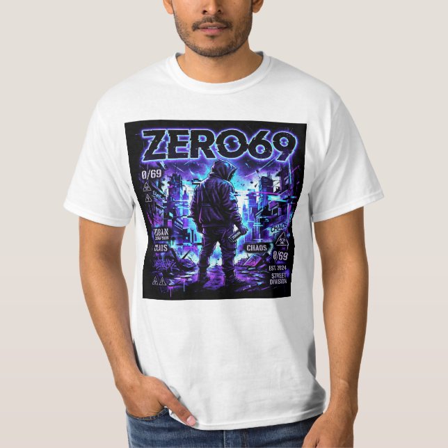 ZERO69 Chaos Division – Urban Corruption T Shirt (Framsida)