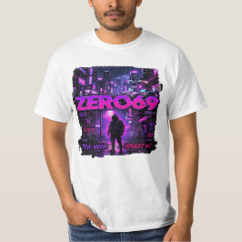 ZERO69 Glitch Division – Midnatt Protokoll T Shirt