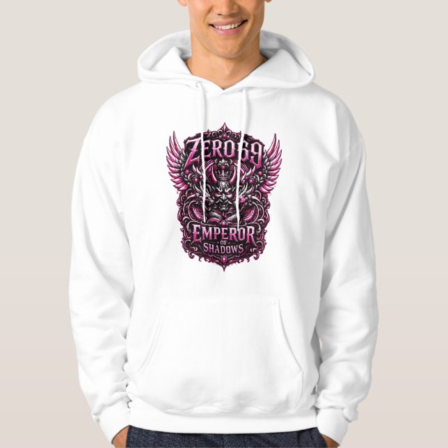 ZERO69 Neon Kejsare av Skuggor – Oni Drakgata Hoodie (Framsida)