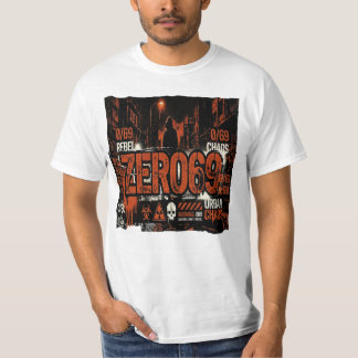 ZERO69 Urban Kaos – Rebellvarning T Shirt