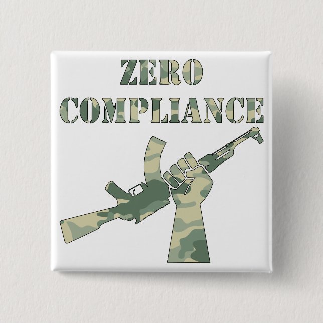 Zero Compliance AK47 Camo Knapp (Framsida)