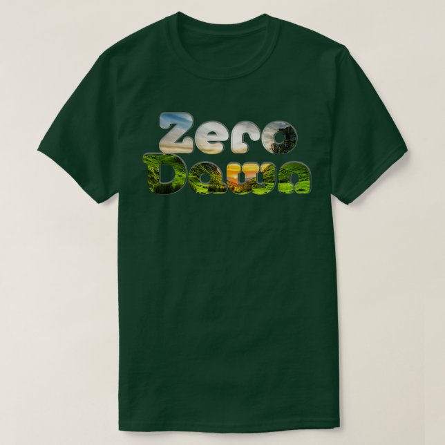Zero Dawn T Shirt (Design framsida)