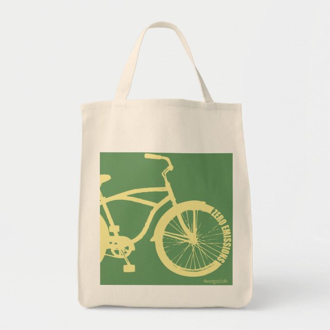 Zero Emissions Organic Tote bag Tygkasse (Framsidan)