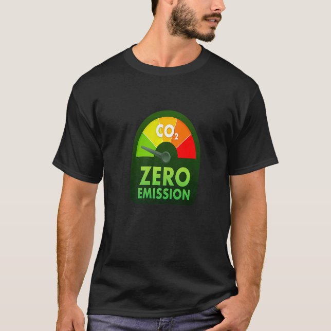 Zero Emissions Owner   Electric Car Drive The Futu T Shirt (Framsida)