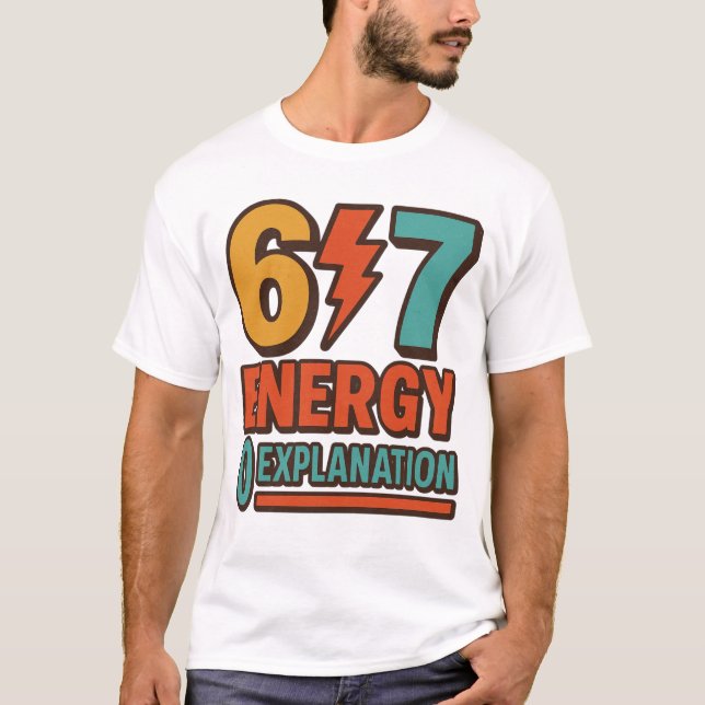 Zero Explanation Attitude Graphic T Shirt (Framsida)