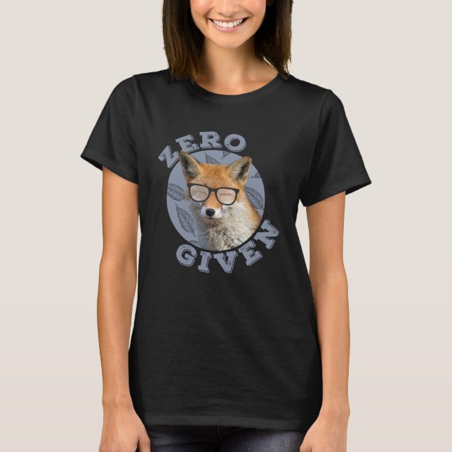 Zero Fox Ge Fox T Shirt (Framsida)