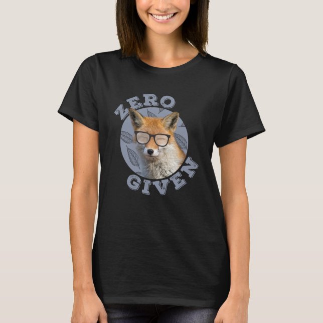 Zero Fox Ge Fox T Shirt (Framsida)