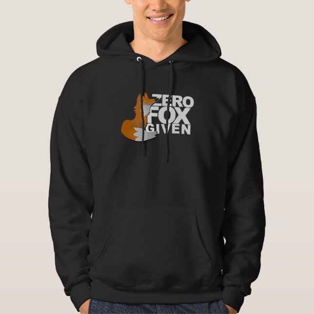 Zero Fox Given  Fox  Gag Hoodie (Framsida)