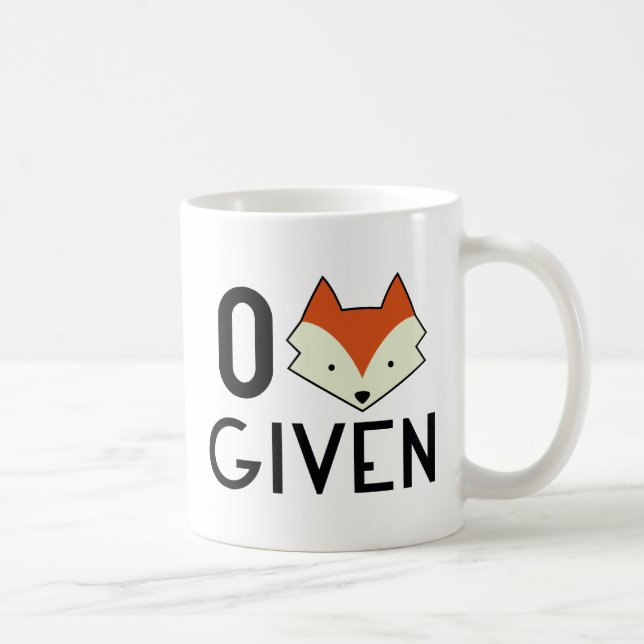 Zero Fox har angetts Kaffemugg (Höger)