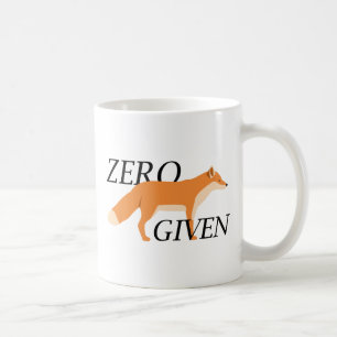 Zero Fox har angetts Kaffemugg