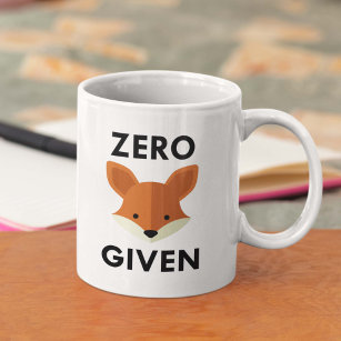 Zero Fox har angetts Kaffemugg