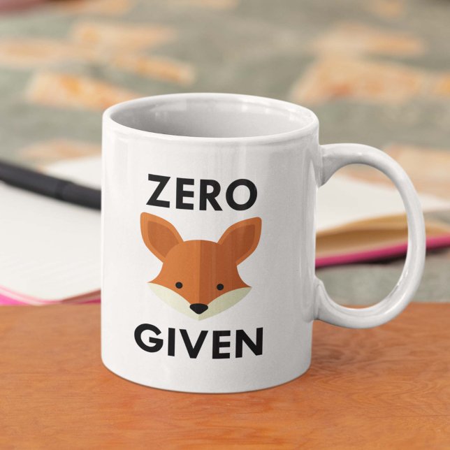 Zero Fox har angetts Kaffemugg (Skapare uppladdad)