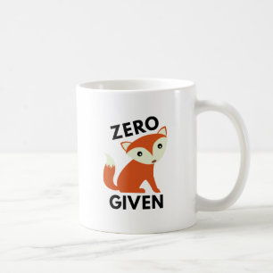 Zero Fox har angetts Kaffemugg