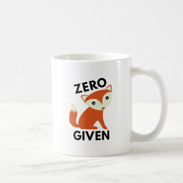 Zero Fox har angetts Kaffemugg (Höger)