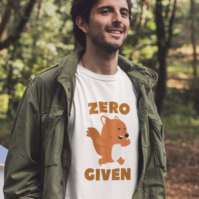 Zero Fox har angetts T-shirt (Skapare uppladdad)