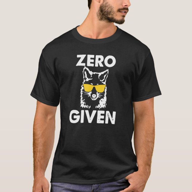 Zero Fox har angetts T Shirt (Framsida)
