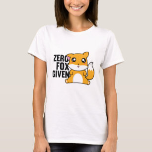 Zero Fox har angetts T Shirt