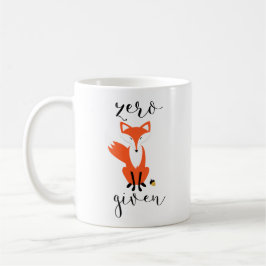 Zero Fox med FUNNY Pun Mugg