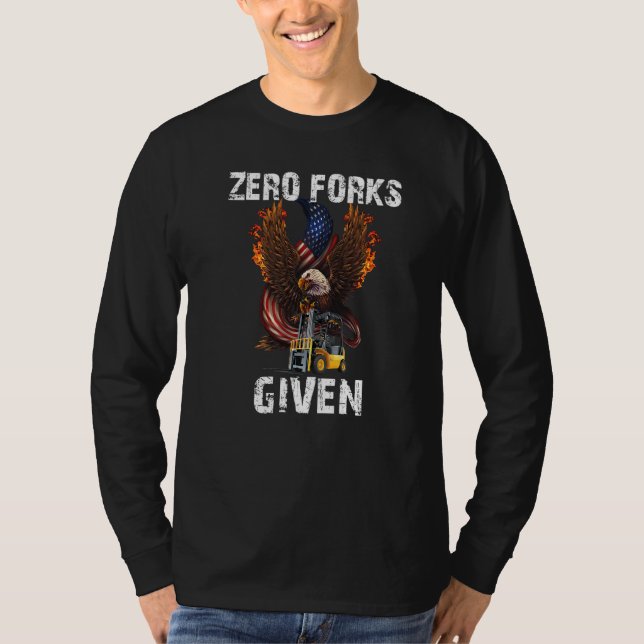 Zero Gafflar Ges  Truckförare Presenterar T Shirt (Framsida)